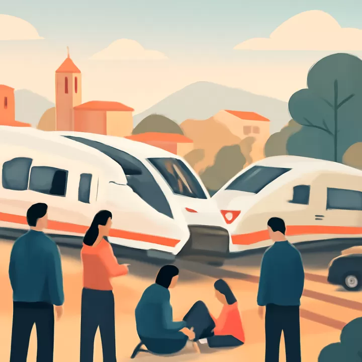 Descarrilamiento de dos trenes de alta velocidad en España deja al menos 21 muertos
