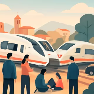 Descarrilamiento de dos trenes de alta velocidad en España deja al menos 21 muertos