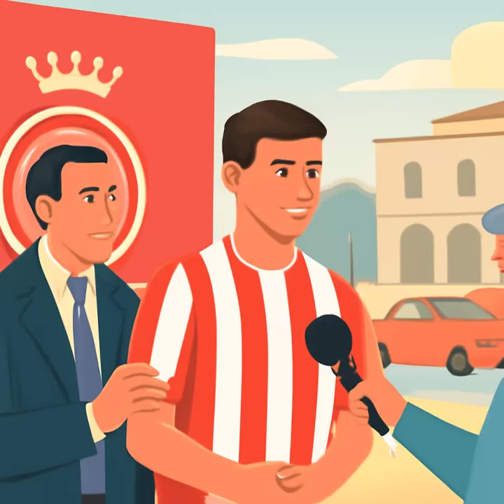 Claudio Echeverri fue presentado oficialmente en el Girona de España