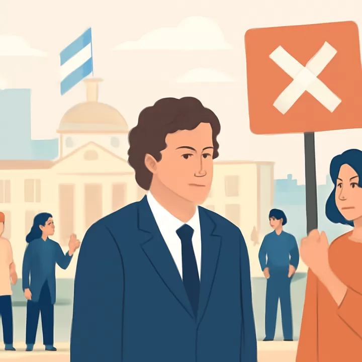 Críticas a Javier Milei por su gestión y contradicciones en el Estado