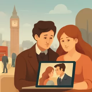 Netflix estrenó la miniserie animé "El amor a través de un prisma", ideal para los románticos