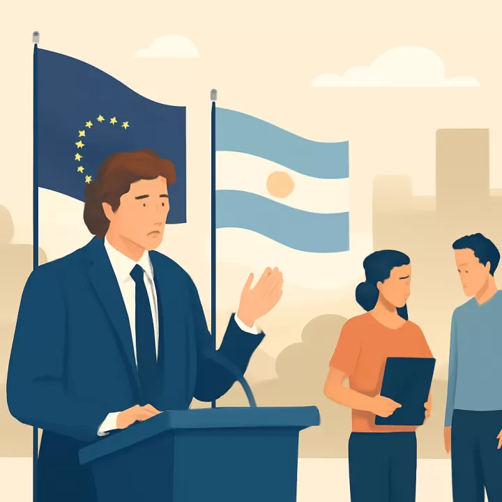 Javier Milei valoró el acuerdo entre Mercosur y la Unión Europea