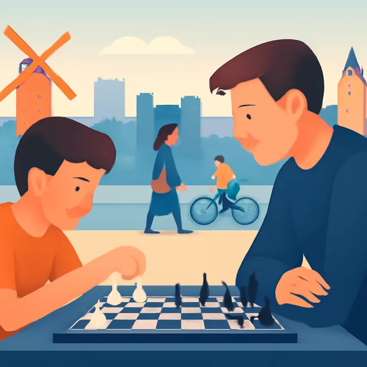 Faustino Oro derrota a Erwin L'Ami y se acerca a la cima en el Challenger del torneo Tata Steel