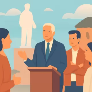 Leonel Chiarella homenajeó a Illia en Córdoba sin gestos hacia De Loredo