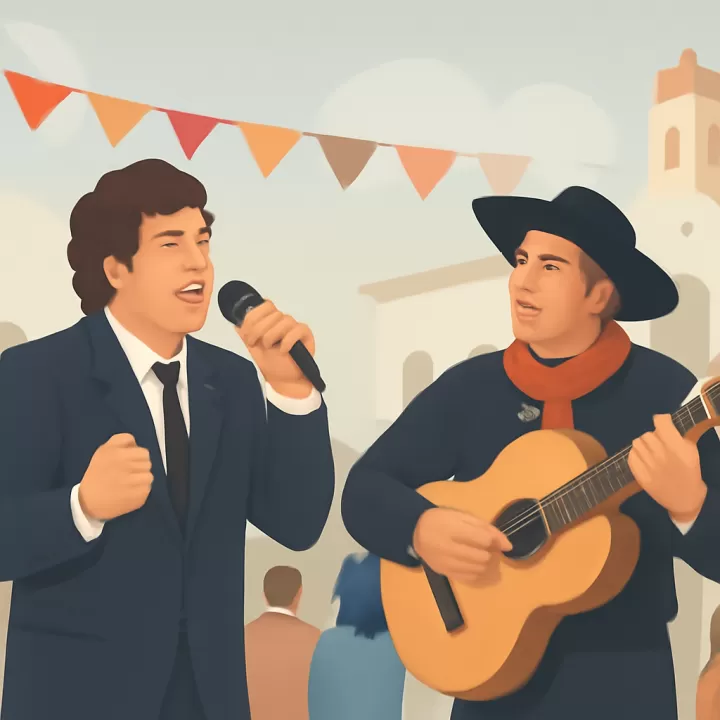 Javier Milei interpretó 'Amor salvaje' con el Chaqueño Palavecino en el Festival de Jesús María