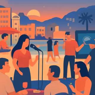 La Serena vive noches vibrantes con música, gastronomía y actividades recreativas en la temporada de verano