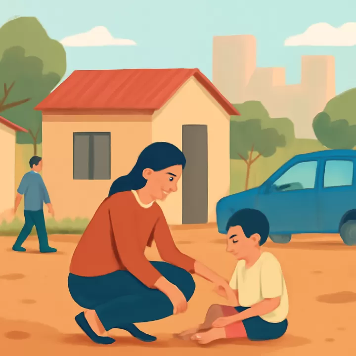 Más de 300 mil familias en Argentina viven en hogares con pisos de tierra y enfrentan impactos en la salud infantil