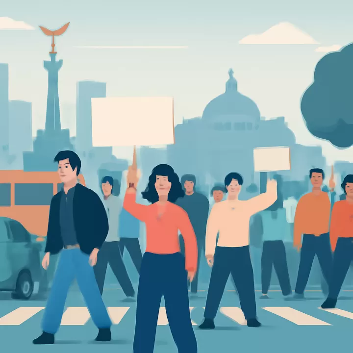 Marchas y bloqueos interrumpen el tránsito en Ciudad de México el 18 de enero