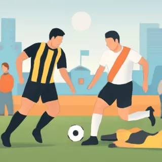 Matías Arezo participó en el empate sin goles entre Peñarol y River Plate en Maldonado