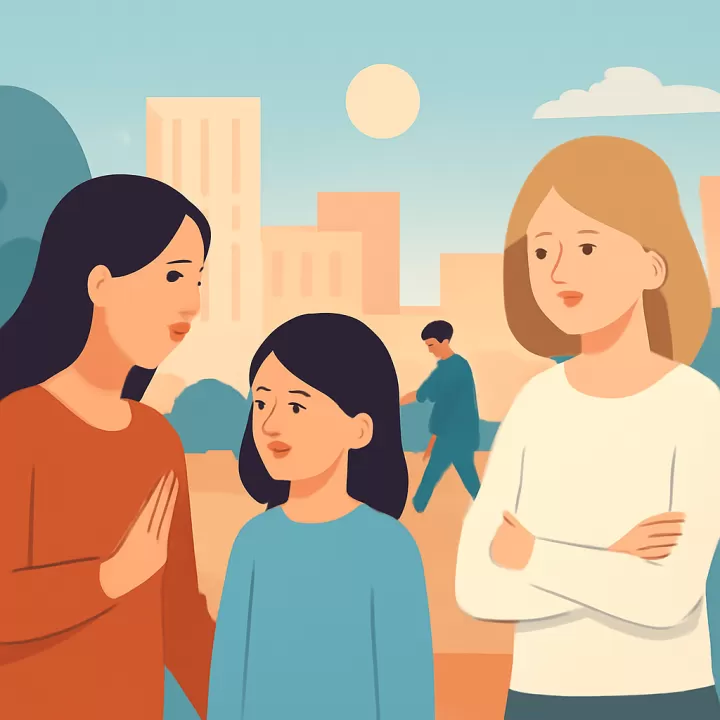 Melody Luz explicó por qué no quiere que su hija tenga vínculo con Mariana Nannis