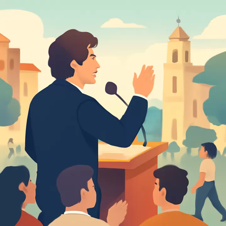 Javier Milei participó y cantó en el Festival de Jesús María en Córdoba