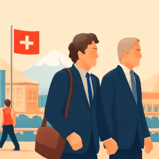 Milei viaja a Davos con Caputo para reunirse con CEOs y líderes internacionales