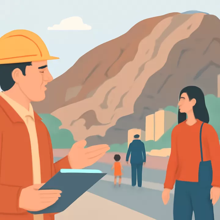 El geólogo Paredes advierte que el movimiento del cerro Hermitte continúa y el riesgo persiste