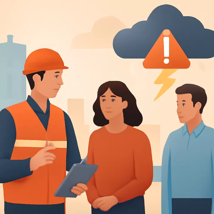 Defensa Civil emite recomendaciones por alerta meteorológico naranja en Salta