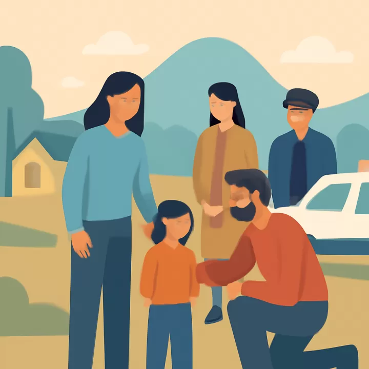 Rescate de una nena de 3 años que caminó 7 km sola y fue encontrada sana