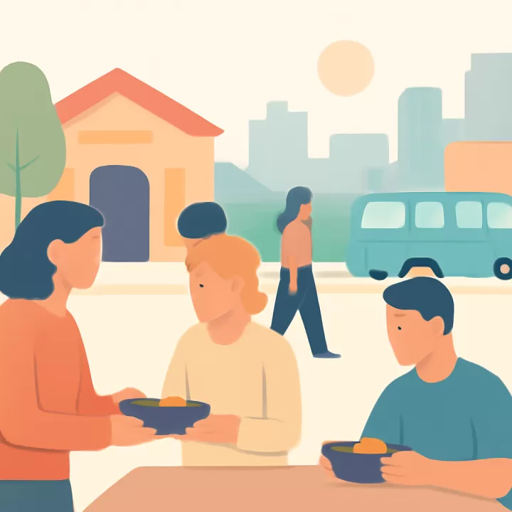 Aumenta la demanda en comedores comunitarios mientras el presupuesto estatal disminuye un 15,8% para 2026