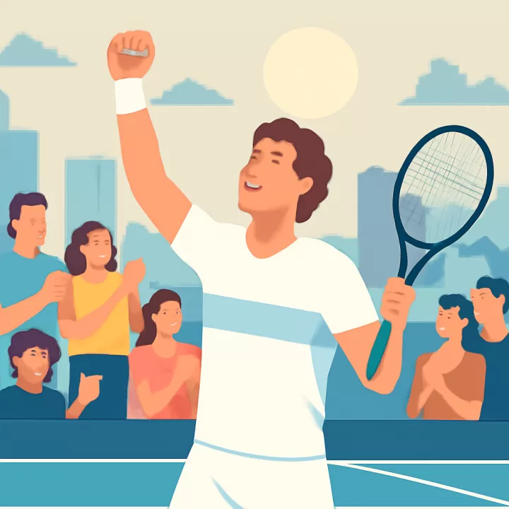 Tomás Etcheverry ganó un partido intenso en su debut en el Abierto de Australia