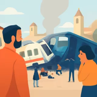 Accidente ferroviario en el sur de España deja al menos 21 fallecidos y decenas de heridos