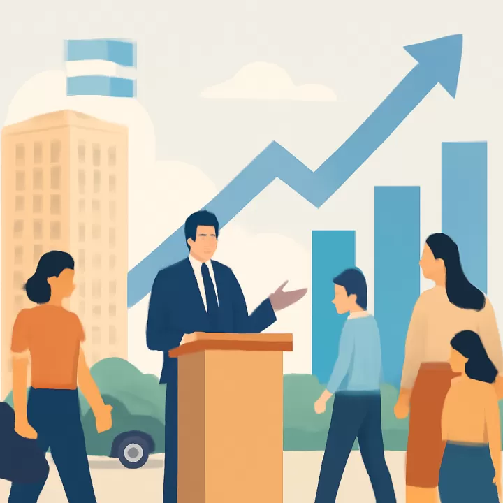 Milei cumple la promesa de campaña del superávit fiscal tras profundo ajuste en Argentina