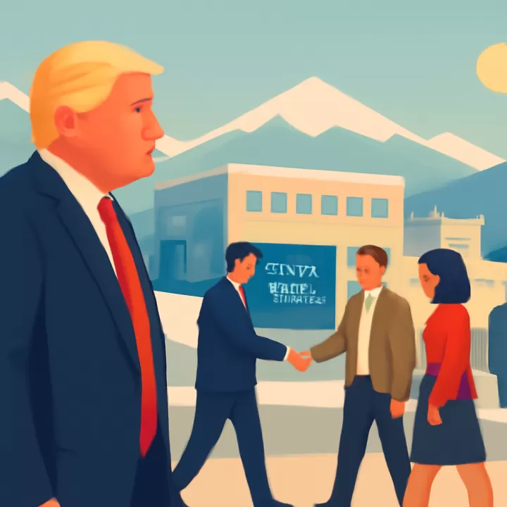 Trump asiste al Foro Económico Mundial en Davos amid tensión con Europa por Groenlandia