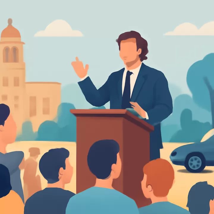 Milei se impone en Córdoba con un acto en el Festival de Jesús María