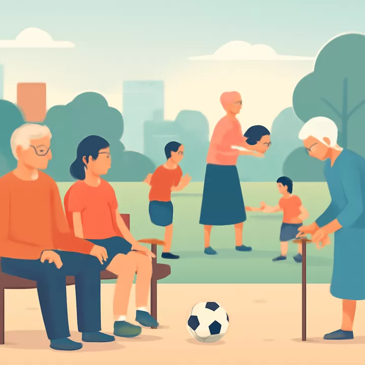 Colonias de vacaciones en Puerto Esperanza reúnen a adultos mayores y niños