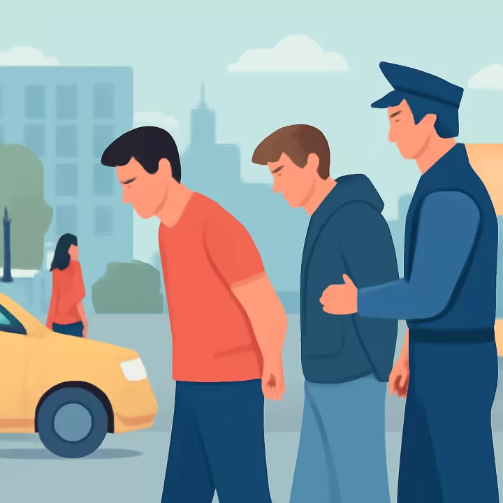 Detuvieron a dos jóvenes acusados de asaltar a choferes de aplicación en Villa Soldati