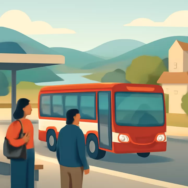 Se reanuda el servicio de colectivo entre Villa Llanquín y San Carlos de Bariloche con tres frecuencias diarias