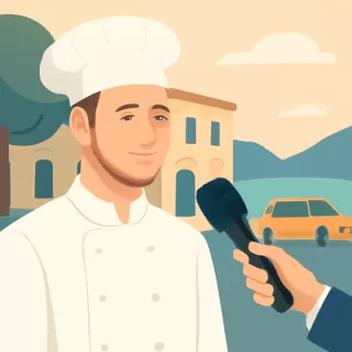 Francisco Repetto, hijo de Nicolás Repetto y Florencia Raggi, trabaja en gastronomía en Uruguay