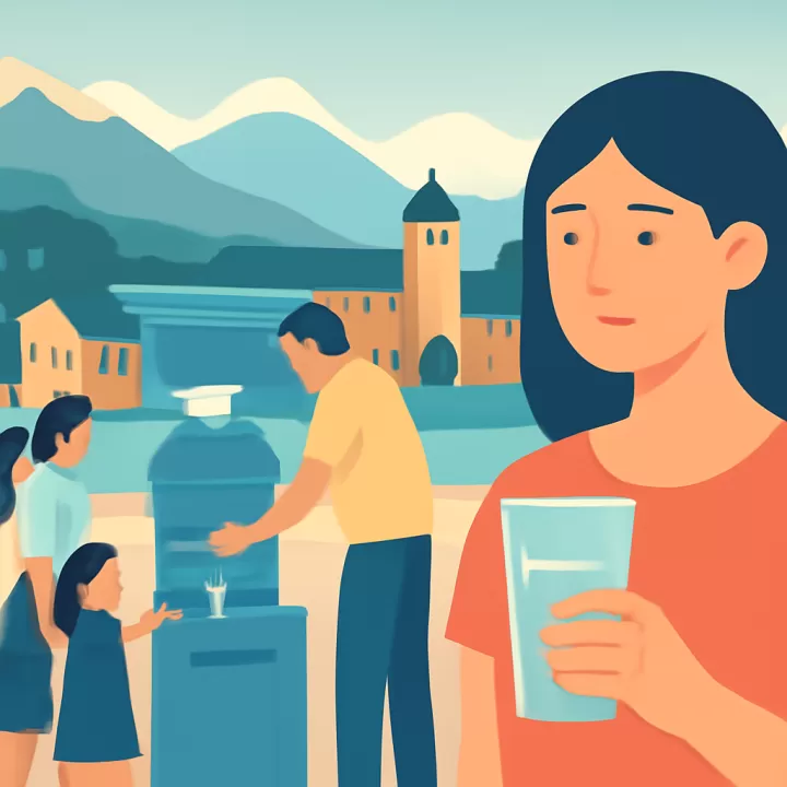 Bariloche: llaman a usar el agua potable de manera responsable ante altas temperaturas