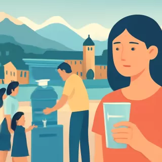 Bariloche: llaman a usar el agua potable de manera responsable ante altas temperaturas