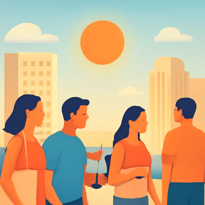 Regresan las máximas por encima de 32 °C en el AMBA con posible segunda ola de calor en enero