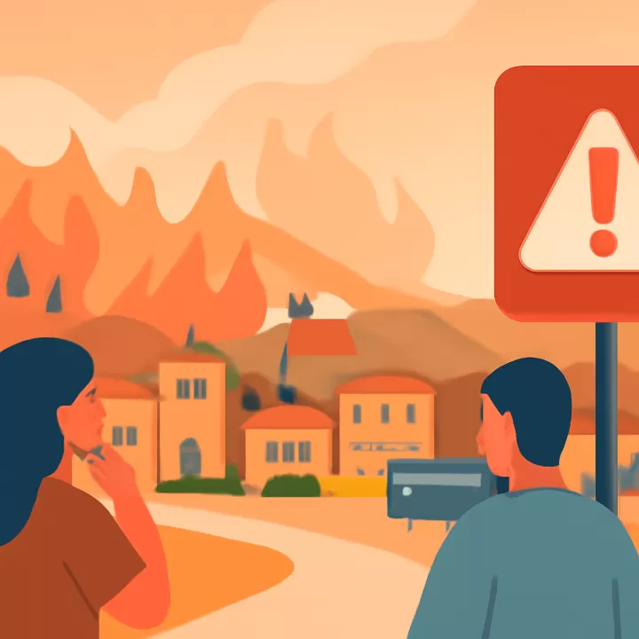 Alerta Roja en La Araucanía por incendios que ponen en riesgo viviendas