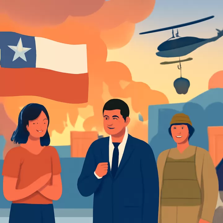 Chile decreta toque de queda por incendios que dejan al menos 18 muertos; EE.UU. envía ayuda