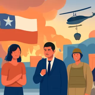 Chile decreta toque de queda por incendios que dejan al menos 18 muertos; EE.UU. envía ayuda