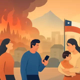 Incendios forestales en Chile dejan 19 muertos y persiste alerta por reactivación de focos