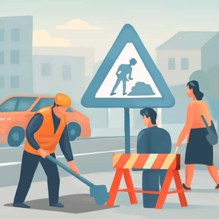 Cortes de tránsito en el microcentro de Gualeguaychú por trabajos de reparación vial