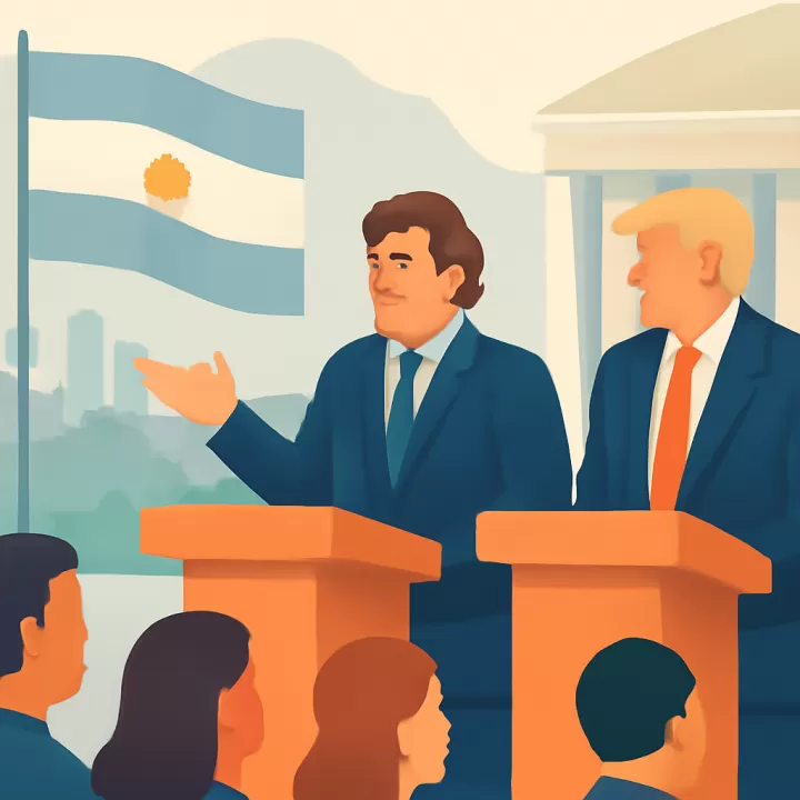 Javier Milei y Donald Trump coinciden en el Foro Económico Mundial de Davos