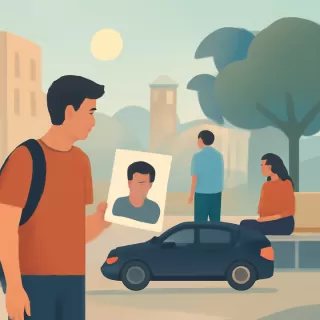 Joven busca a su padre desaparecido tras salir a trabajar como chofer de Uber en Chuy