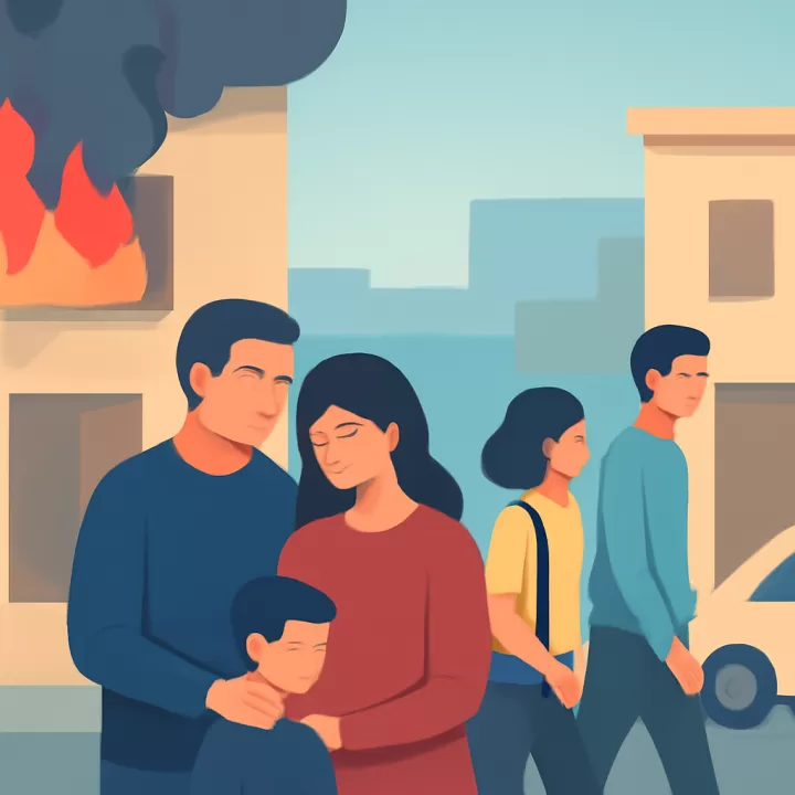 Incendio en Penco, Chile, causa la muerte de un joven futbolista y su madre