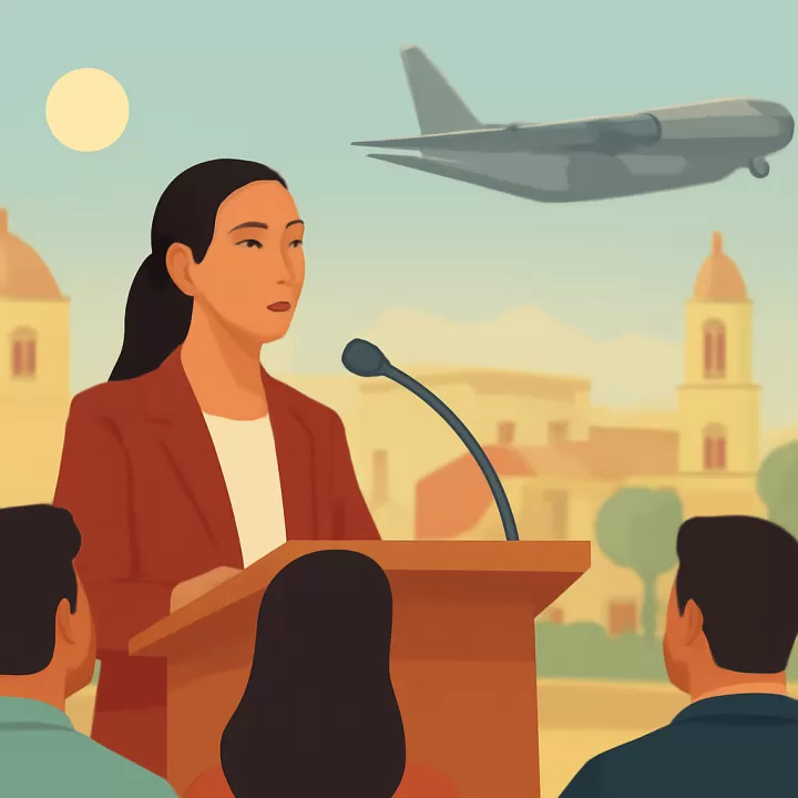 La presidenta Claudia Sheinbaum explicó la presencia de un avión militar de Estados Unidos en México por capacitación