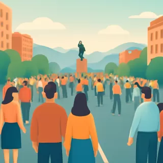 Más de 15 mil mendocinos participaron en la apertura de la avenida Sarmiento