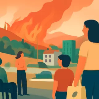 Megaincendio en el centro sur de Chile consume más de 20 mil hectáreas en menos de dos días