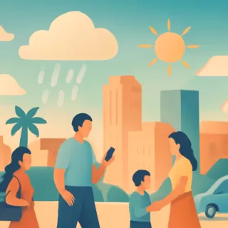 San Juan inicia la semana con tormentas aisladas y temperaturas agradables