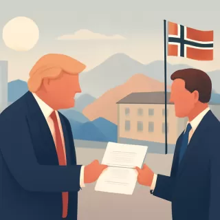 Donald Trump envía insólita carta al primer ministro de Noruega y ratifica intención de controlar Groenlandia