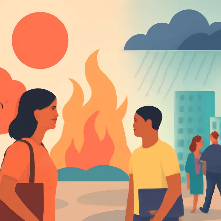 Ascenso térmico y riesgo de incendios en Argentina, con lluvias aisladas previstas para el fin de semana