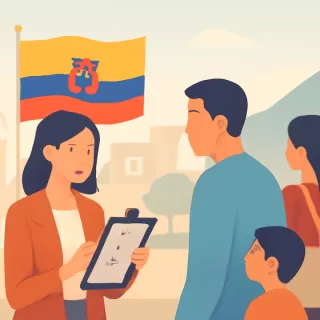 Partido de María Corina Machado realiza encuesta en Ecuador sobre retorno de venezolanos exiliados