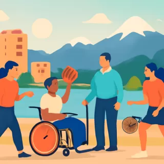 Programa municipal ADAM promueve actividades deportivas inclusivas en Bariloche para el verano 2026