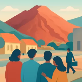 Desplazamiento del cerro Hermitte afecta 500 viviendas en Comodoro Rivadavia