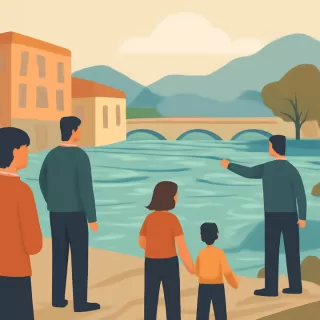 Alerta de alto riesgo por desbordes del río Bermejo en el Chaco salteño